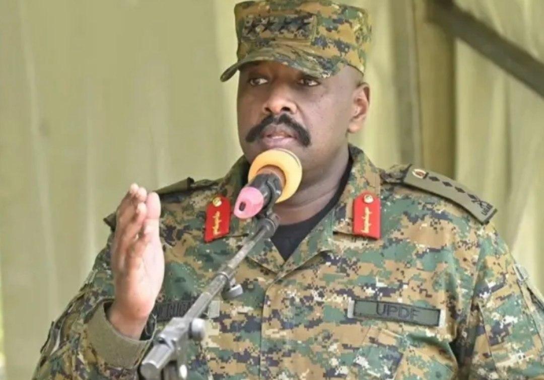 Commander of the Ugandan Armed Forces, General Muhuzi Kainerugaba  [Wikipedia]